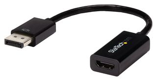 STARTECH DP2HD4KS ADAPTER, DISPLAYPORT PLUG-HDMI RCPT/1WAY