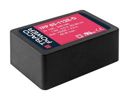 TRACO POWER TPP 65-112E-D POWER SUPPLY, AC-DC, 12V, 5.42A
