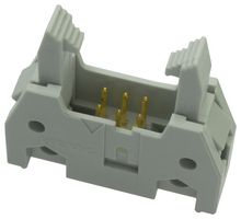 AMPHENOL COMMUNICATIONS SOLUTIONS 71918-106LF CONN, HEADER, 6POS, 2ROW, 2.54MM, TH