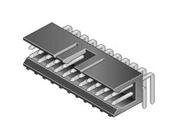 AMPHENOL COMMUNICATIONS SOLUTIONS 78207-110HLF CONN, HEADER, 10POS, 2ROW, 2.54MM, TH ROHS COMPLIANT: YES