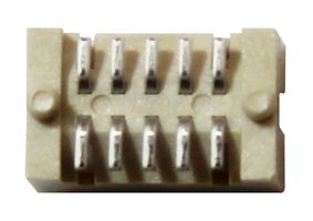 AMPHENOL COMMUNICATIONS SOLUTIONS 87409-105LF CONN, HEADER, 10POS, 2ROW, 1.27MM, SMT