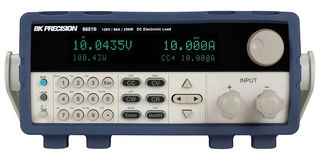 B&K PRECISION BK8601B DC ELECTRONIC LOAD, PROGRAMMABLE, 250W ROHS COMPLIANT: YES