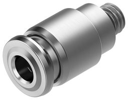 FESTO 8085659 PUSH-IN FITTING, 16BAR, M5, 6MM, SS ROHS COMPLIANT: YES