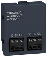 SCHNEIDER ELECTRIC TMC2AQ2C ANALOGUE OUTPUT CARTRIDGE, 2 O/P, 12BIT ROHS COMPLIANT: YES