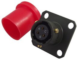AMPHENOL LTD 62GB-12E08-33SN CIRCULAR, RECEPTACLE, 08-33, BOX MOUNT