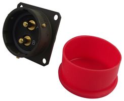 AMPHENOL LTD 62GB-12E18-02PN PLUG, PANEL, ALTA POTENCIA, 2 VÃAS