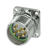 PHOENIX CONTACT 1132736 SENSOR CONNECTOR, M23, PLUG, 6POS, PANEL