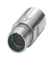 PHOENIX CONTACT 1629111 SENSOR CONNECTOR, M23, RCPT, 17POS/CABLE ROHS COMPLIANT: YES