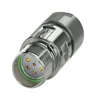 PHOENIX CONTACT 1629139 SENSOR CONNECTOR, M23, RCPT, 6POS, CABLE ROHS COMPLIANT: YES