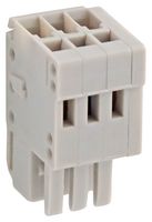 MULTICOMP PRO MP008947 TERMINAL BLOCK, PLUGGABLE, 3WAY, 20AWG