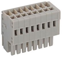 MULTICOMP PRO MP008950 TERMINAL BLOCK, PLUGGABLE, 8WAY, 20AWG