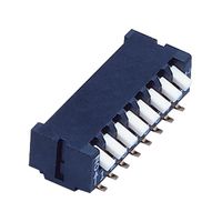 NIDEC COMPONENTS CFP-0812TB DIP SWITCH, PIANO, 8PST-NO, 0.1A/6V, SMD ROHS COMPLIANT: YES