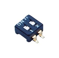 NIDEC COMPONENTS CFS-0200TB DIP SWITCH, DPST-NO, 0.1A, 6VDC, SMD