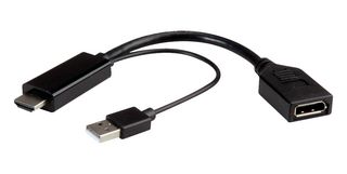 ROLINE 12.03.3147 CNJ CABLES HDMI A MACHO-DP MACHO, 0.15M
