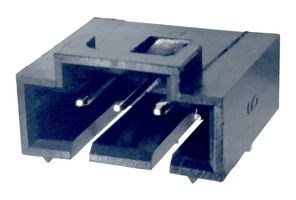 MULTICOMP PRO MP009070 CONN, R/A HEADER, 4POS, 1ROW, 2.54MM, TH ROHS COMPLIANT: YES