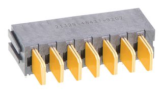 MOLEX 46437-9207 CONEC MACHO 90º POT RECT, 7POS, 1FILA