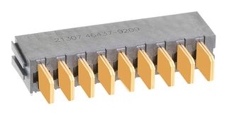 MOLEX 46437-9209 CONEC MACHO 90º POT RECT, 9POS, 1FILA