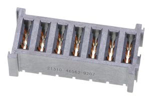 MOLEX 46562-9207 RECT PWR CONN, RCPT, 7POS, 1ROW