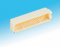 HIROSE / HRS DF20F-20DP-1H(65) CONN, R/A HEADER, 20POS, 2ROW, 1MM