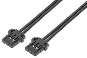 MOLEX 219656-2022 CABLE ASSY, 2P RCPT-RCPT, 150MM