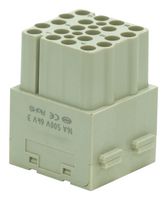 MULTICOMP PRO MP009510 HEAVY DUTY MOD, 20POS, RCPT, 16A, CRIMP