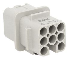 MULTICOMP PRO MP009530 HEAVY DUTY INSERT, 7+PE, RCPT, 10A/SZ 3A ROHS COMPLIANT: YES