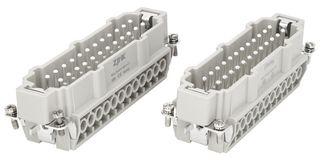 MULTICOMP PRO MP009581 HEAVY DUTY INSERT, PLUG, 48+PE, SIZE 48B ROHS COMPLIANT: YES