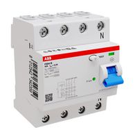 ABB 2CSF204568R3400 RCCB, 4 POLE, 40A, 400VAC ROHS COMPLIANT: YES