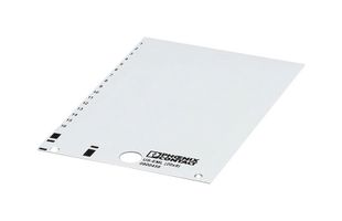 PHOENIX CONTACT US-EML (20X8) LABEL, POLYESTER, WHITE, 8MM X 20MM ROHS COMPLIANT: YES
