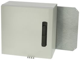 FIBOX ARCA 404021S ENCLOSURE, 400MM X 400MM X 210MM, HANDLE