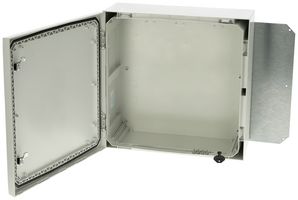 FIBOX ARCA 505021 ENCLOSURE, 500MM X 500MM X 210MM, LOCK ROHS COMPLIANT: YES