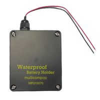 MULTICOMP PRO MP010070 BATTERY HOLDER, 4XAA, 127MM, SCREW ROHS COMPLIANT: YES