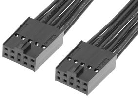 MOLEX 219658-1104 CNJ CBL 10P HEMBRA-HEMBRA, 600MM