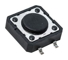 C&K COMPONENTS PTS125SM43SMTR21M LFS TACTILE SWITCH, 0.05A, 12VDC, 180GF, SMD