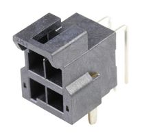 MOLEX 172316-3104 ULTRAFIT HDR RT 2R BLK 04 CKT TIN
