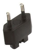 XP POWER AMF PLUG EU INPUT PLUG, EU, BLK, AC-DC POWER SUPPLY