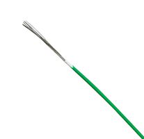 RAYCHEM - TE CONNECTIVITY 44A0111-26-5 HOOK UP WIRE, 26AWG, GRN, 100M