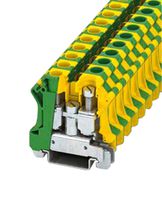 SIEMENS 8WH1201-0CK07 TERMINAL BLOCK, DIN RAIL, PE, 22-4AWG ROHS COMPLIANT: YES