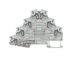 SIEMENS 8WH2040-4LF00 TERMINAL BLOCK, DIN RAIL, 28-12AWG ROHS COMPLIANT: YES