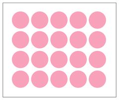 MULTICOMP PRO MP010421 LABEL, PAPER, PINK, 25MM