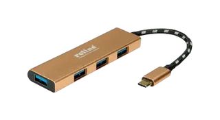 ROLINE 14.02.5049 USB HUB, 3.2 GEN, 4 PORTS, TYPE C