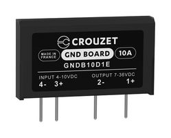 CROUZET GNDB10D1E SOLID STATE RELAY, 10A, 7-36VDC, THT