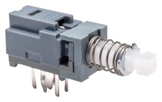 E-SWITCH PBH2UEESNPNAGX INTERRUP PULS, DPDT, 0.1A, 30VDC, PAS