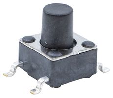 E-SWITCH TL3301EF100QG TACTILE SW, SPST-NO-DM, 0.05A/12V, 100GF