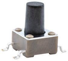 E-SWITCH TL3301PF160QG TACTILE SW, SPST-NO-DM, 0.05A/12V, 160GF