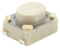 E-SWITCH TL3365AF180QG TACTILE SW, SPST-NO-DM, 0.05A/12V, 180GF
