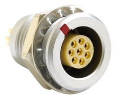 MULTICOMP PRO MCEGG1BC308KS CIRCULAR CONN, RCPT, 8POS, SOLDER ROHS COMPLIANT: YES
