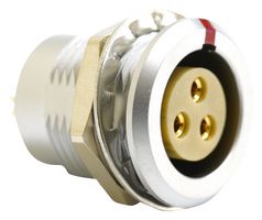 MULTICOMP PRO MCEGG2BC303KS CIRCULAR CONN, RCPT, 3POS, SOLDER ROHS COMPLIANT: YES