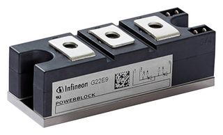 INFINEON DD170N36KHPSA1 MÃDULO DIODO, 170A, 3.6KV