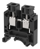 ELKAY KUT10N / BLACK TERMINAL BLOCK, DIN RAIL, 2POS, 6AWG ROHS COMPLIANT: YES